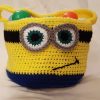 Crochet Minion-Inspired Basket Pattern