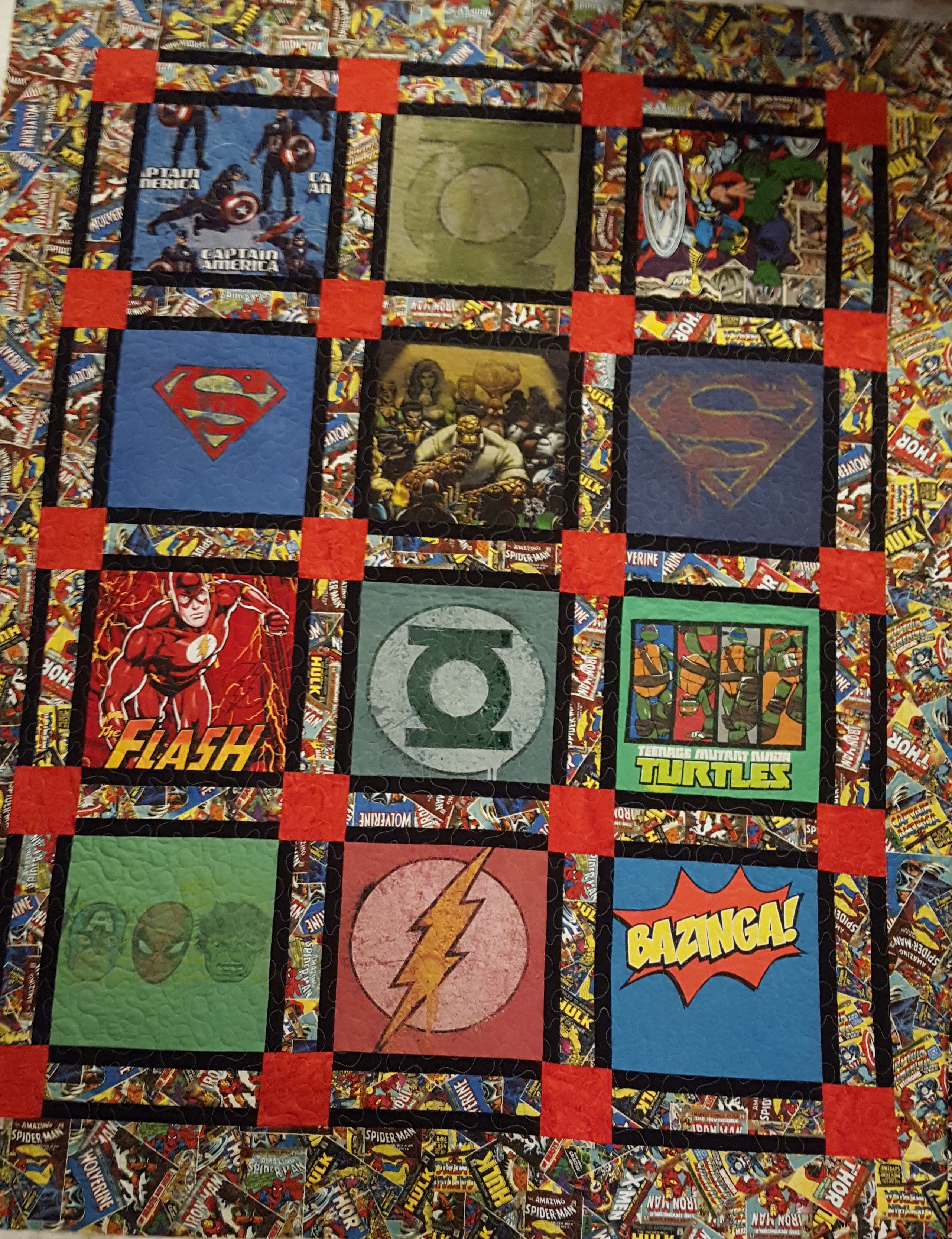 Super Hero Quilts