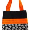 Skull Halloween Trick or Treat Bag