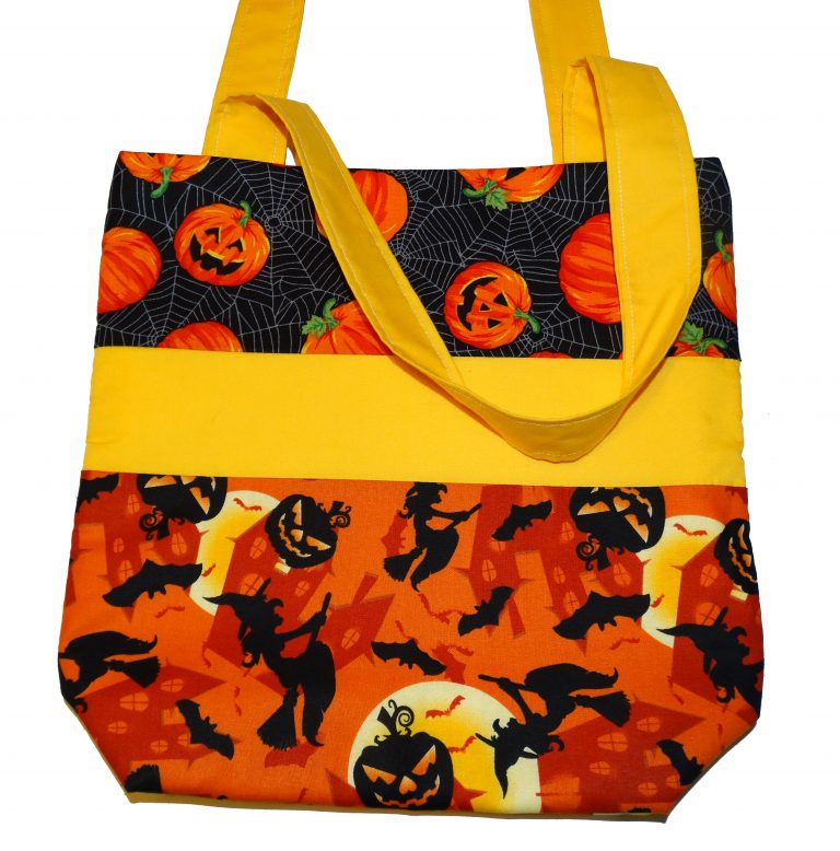 Mystic Sloth Halloween Reusable Tote Bag – 19x19 Inch Nylon Trick Or Treat Bag With Cute Design - View #7